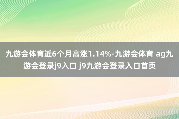 九游会体育近6个月高涨1.14%-九游会体育 ag九游会登录j9入口 j9九游会登录入口首页