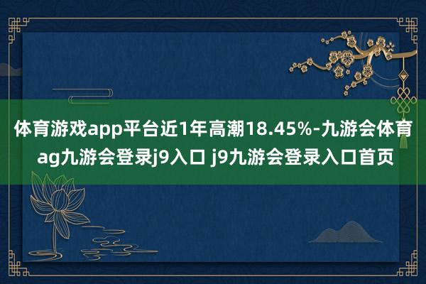 体育游戏app平台近1年高潮18.45%-九游会体育 ag九游会登录j9入口 j9九游会登录入口首页