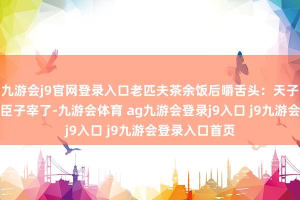 九游会j9官网登录入口老匹夫茶余饭后嚼舌头：天子外出讨逆反被臣子宰了-九游会体育 ag九游会登录j9入口 j9九游会登录入口首页
